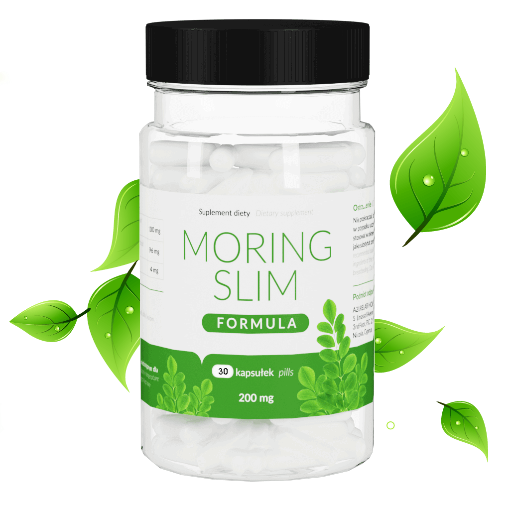 Moring Slim – Naturalne Wsparcie Metabolizmu i Odchudzania | Opinie Opakowanie suplementu Moring Slim na wsparcie metabolizmu